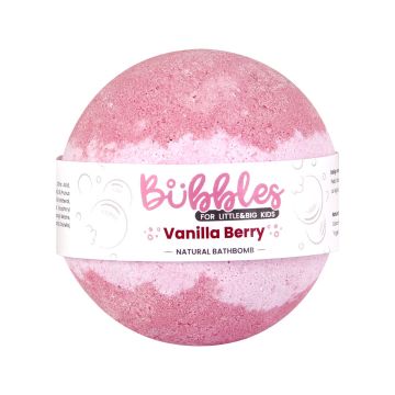 Bila de baie pentru copii Vanilla Berry, 115g, Bubbles