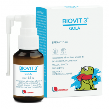 Biovit 3 Gola Spray, 15 ml, Laborest