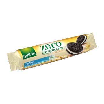 Biscuiti Sanwich cu cacao si crema de lapte fara zahar adaugat, 147g, Gullon