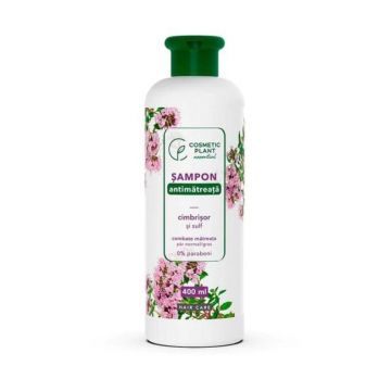 Cosmetic Plant Sampon antimatreata cu cimbrisor si sulf, 400ml