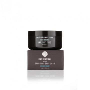 Crema de barbierit traditionala Babassu & Bergamot, 125ml, Gentlemen's Tonic