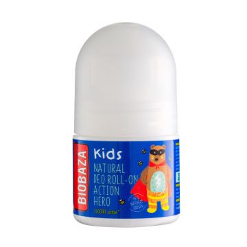 Deodorant natural pentru copii Action Hero, 30ml, Biobaza