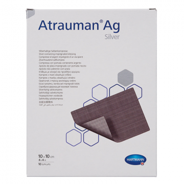 HartMann Atrauman pansament cu ioni de argint 10x10cmx10buc