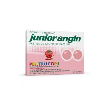 Junior-Angin x 24 pastile aroma fructe