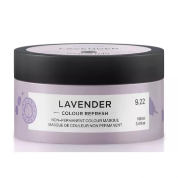 Masca pentru par Colour Refresh Lavender, 100ml, Maria Nila