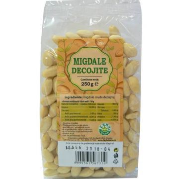 Migdale decojite, 250 g, Herbal Sana Migdale decojite, 250 g, Herbal Sana