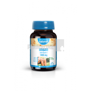 MSM 1000 mg cu vitamina C 90 comprimate