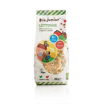 Paste in forma de litere bio vegan 8 luni+, 200g, Germinal