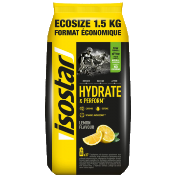 Pudra izotonica Lemon Ecosize, 1.5kg, Isostar