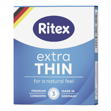 Ritex Prezervativ Extra Dunn, 3 bucati