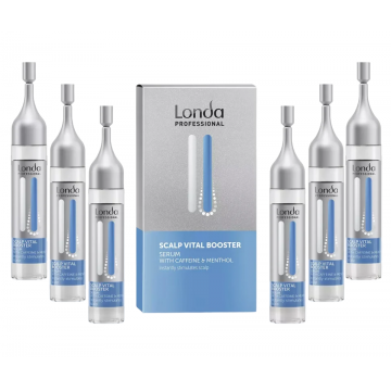 Ser revitalizant impotriva caderii parului Vital Booster, 6x9ml, Londa Professional