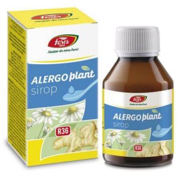 Sirop cu fructoza Alergoplant R36, 100 ml, Fares