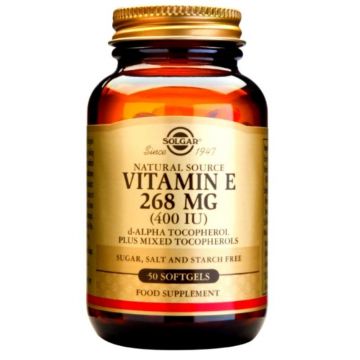 Solgar Vitamin E 268mg 400 UI, 50 capsule gelate