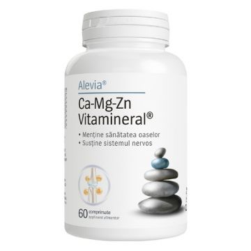 alevia ca-mg-zn vitamineral ctx60 cpr