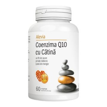 Alevia Coenzima Q10 120mg cu catina - 60 comprimate