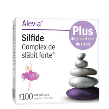 alevia silfide complex de slabit forte ctx100 cpr+ceai de slabit ctx20 pl gratuit