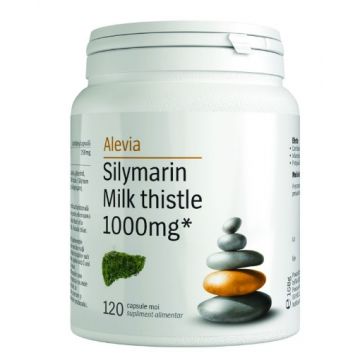alevia silymarin milk thistle 1000mg ctx120 cps