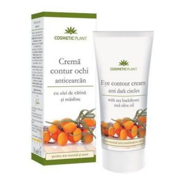 cosmetic plant crema contur ochi catina+masline 30ml