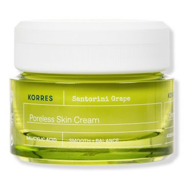 Crema pentru estomparea porilor Poreless Skin Cream Santorini Grape, 40ml, Korres