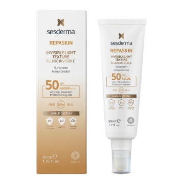 Fluid invizibil SPF50 Repaskin, 50 ml, Sesderma