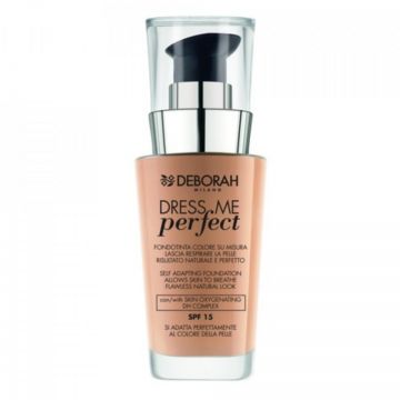 Fond de ten Deborah Dress Me Perfect, 30 ml (Nuanta fond de ten: 00 Ivory)