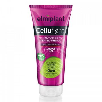 Gel anticelulitic pentru drenaj Cellufight Elmiplant (Gramaj: 200 ml, Concentratie: Crema anticelulitica)