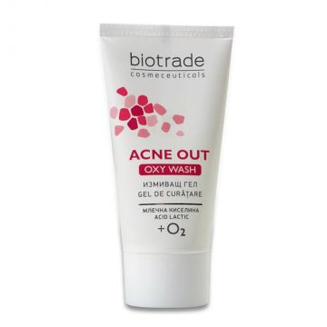 Gel de curatare Biotrade Acne Out Oxy wash gel, 50 ml