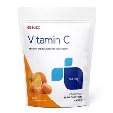 GNC Vitamina C 500 mg 60 caramele
