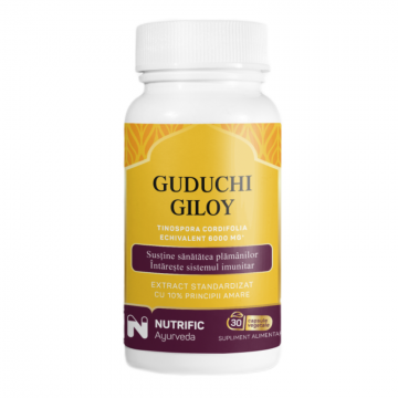 Guduchi giloy, 30 capsule vegetale, Nutrific