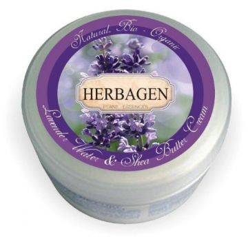 herbagen crema cu apa de lavanda bio 150ml