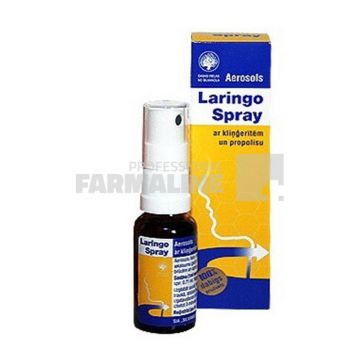 Laringo Spray cu Propolis si ulei de Galbenele 20 ml