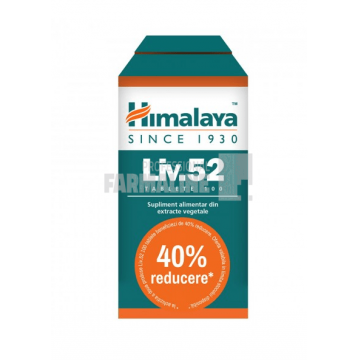 Liv 52 100 comprimate Oferta 1 + 1 - 40% La al II - lea produs