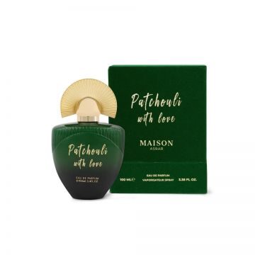 Maison Asrar Patchouli With Love, Apa de Parfum, Unisex, 100 ml (Concentratie: Apa de Parfum, Gramaj: 100 ml)