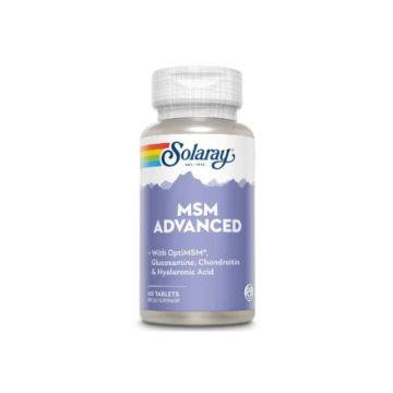 Secom MSM advanced, antiinflamator si analgezic, 60 tablete