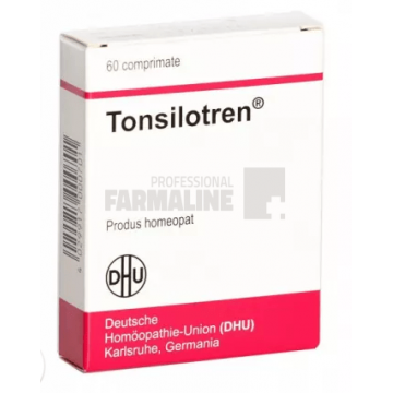 Tonsilotren 60 comprimate