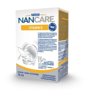 Vitamina D Nancare, 10ml, Nestle