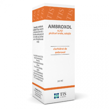Ambroxol 0.75% solutie orala - 20ml Tis Farmaceutic