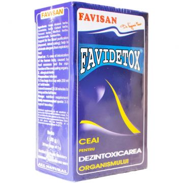 Ceai favidetox 20dz - FAVISAN Ceai favidetox 20dz - FAVISAN