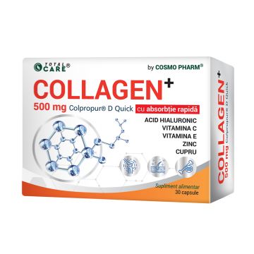 Collagen 500mg, 30 capsule, Cosmopharm