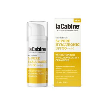 Crema 5xPure Hyaluronic SPF50, 30ml, La Cabine