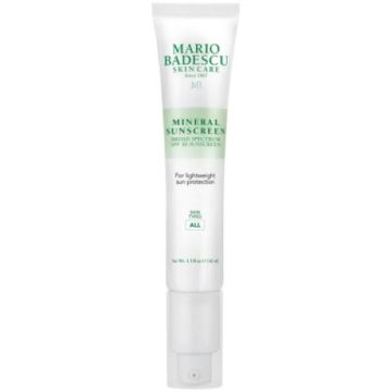 Crema de zi Mario Badescu Mineral Sun Screen 30SPF, 42ml