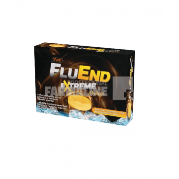 Fluend Extreme cu aroma de portocale 16 comprimate