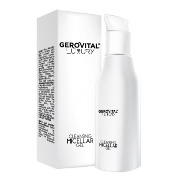 Gel micelar demachiant Luxury, 100 ml, Gerovital