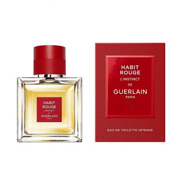 Guerlain Habit Rouge L'Instinct, Apa de Toaleta Intense, Barbati (Concentratie: Apa de Toaleta, Gramaj: 50 ml)