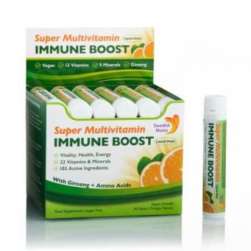 Immune Boost Complex, 30 fiole, Swedish Nutra
