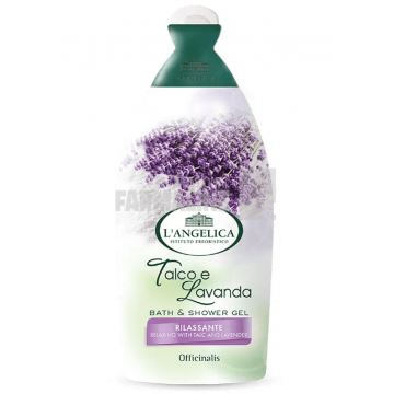 L’ Angelica Officinalis Gel de dus relaxant cu lavanda si talc 500 ml Coswell