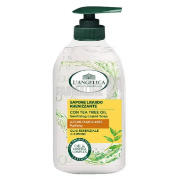 L' Angelica Officinalis Sapun lichid cu tea tree oil si lamaie, 300 ml Coswell