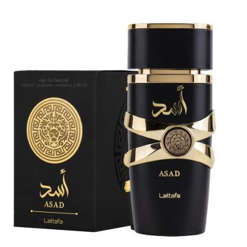 Lattafa Asad, Apa de Parfum, Barbati, 100ml (Concentratie: Apa de Parfum, Gramaj: 100 ml)