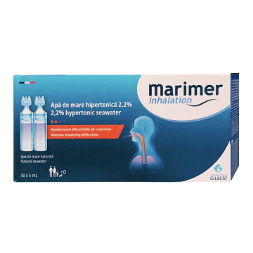 Marimer Inhalatii 2,2%, 30 unidoze*5 ml, Gilbert