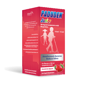 Paduden Junior suspensie orala 40mg/ml, 100ml, Terapia